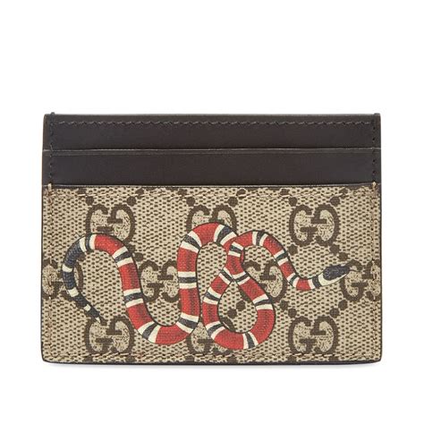 gucci jas snake|Gucci snake cardholder.